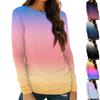 Женские рубашки с длинным рукавом и круглым вырезом, базовая футболка, повседневный топ, осенняя модная туника, облегающие футболки
