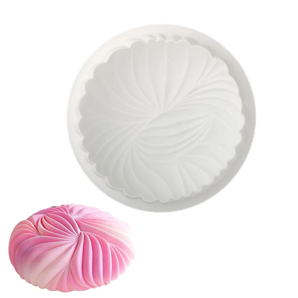 Bakeware 3D Round Mousse Mold Silicone Dessert Mold Ice Cream Cake Mould Kitchen