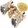 Opera Glasses Binoculars 3 X 25 Compact And Lightweight Optical BK7 Theater Glasses With Chain For Adults Kids Women In Concert Theater Opera
