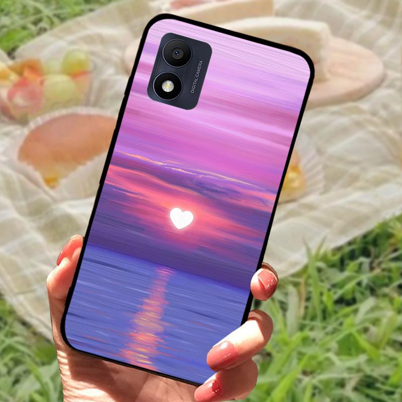 For Alcatel 1B 2022 Case 5031D 5031G Black Cases Silicone Soft TPU Phone Cover Fundas Case For Alcatel 1B 2022 5.5" Bumper Cases