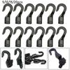 Shock Open End Cord Outdoor Tool Rope Buckle Camping Tent Hook Elastic Ropes Buckles Straps Hooks