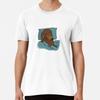 Cute Sleepy Dachshund Oliver Premium T-Shirt S To 5XL Made In the AU/USA T-Shirt