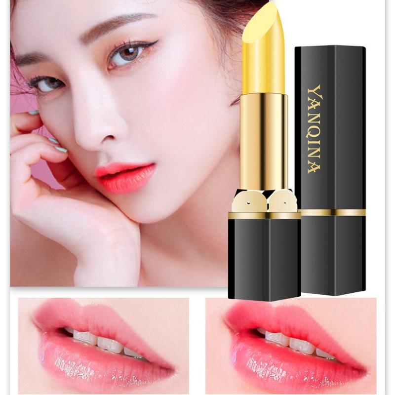 Увлажняющая и питательная помада, чувствительная к температуре, против потрескивания и восстанавливающая линии губ, индивидуальный цвет для каждого.