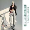 Grey Sweatpants Women's Spring and Autumn Models New Loose Harlan Radish Casual Small Nine-point Corset Sweatpants