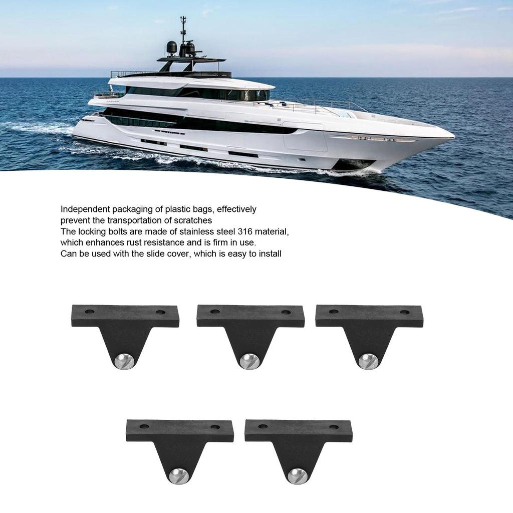 Boat Flag Pole Beautiful Practical Polishing Stainless Steel Rail Mount Marine Yacht Flagpole Hardware Accessories