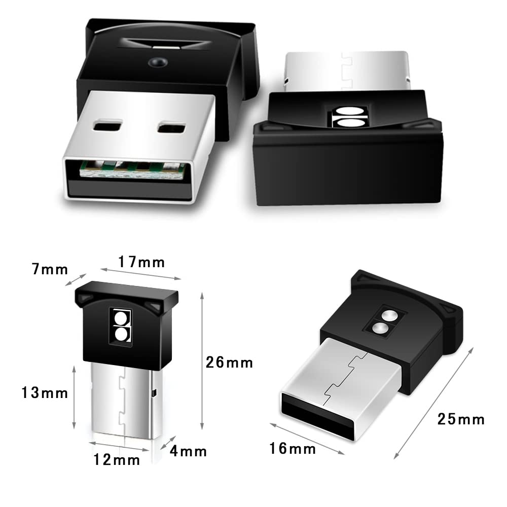 YFFSFDC Автомобильный USB Ночник, Встроенный Фоточувствительный Чип, 8 Цветов,