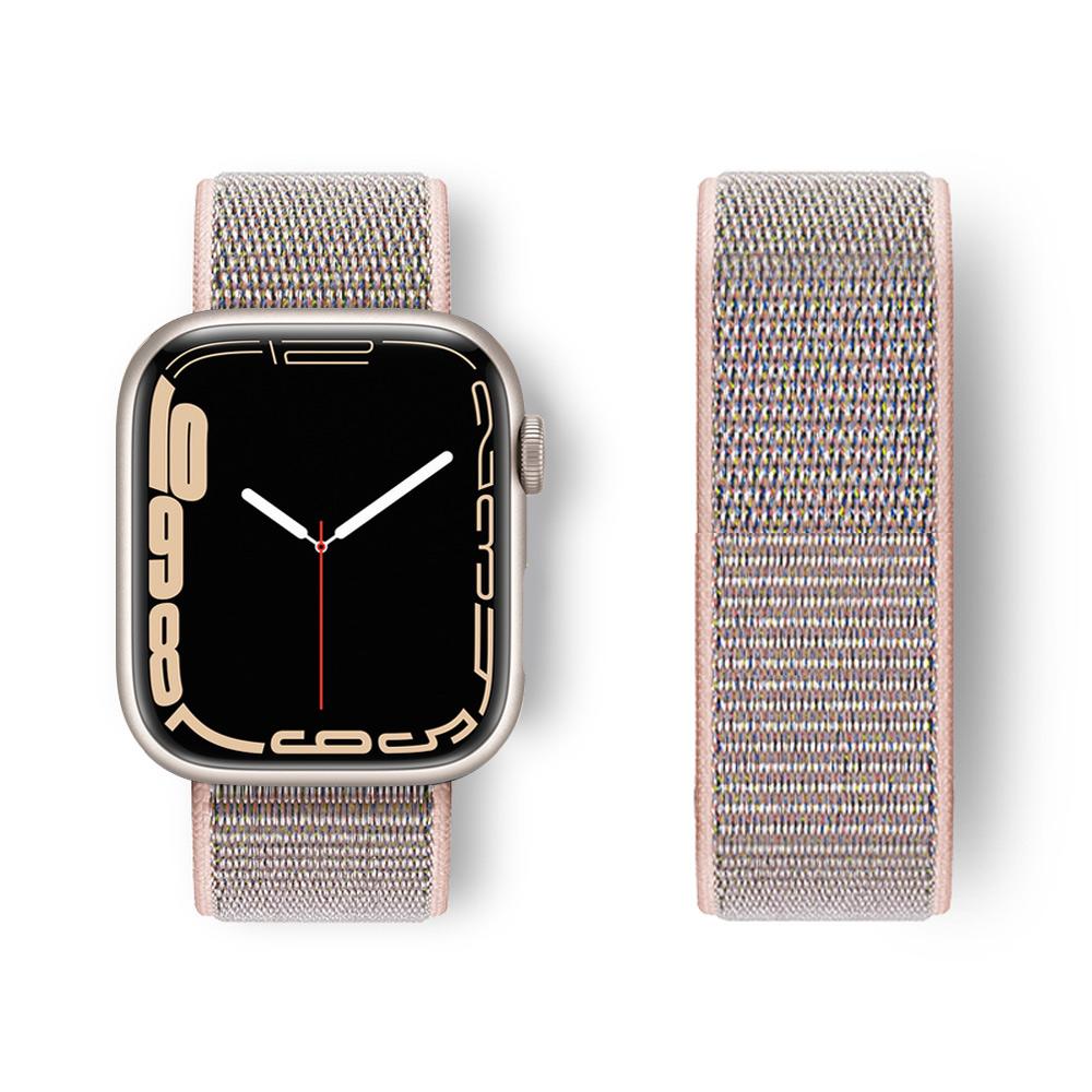Нейлоновый ремешок-петля для Apple Watch Band 49 мм, 44 мм, 45 мм, 41 мм, 40 мм, 42 мм, 38 мм, браслет Correa iwatch series 3, 4, 5, 6 Se 7, 8, ультра, 49 мм, ремешок