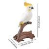 Bird Figurine Parrot Model for Kids Gifts Home Decor