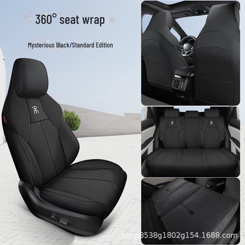 BYD Song Pro Linen Car Seat Cushion, Breathable Fabric, Full Surround, Universal for All Seasons