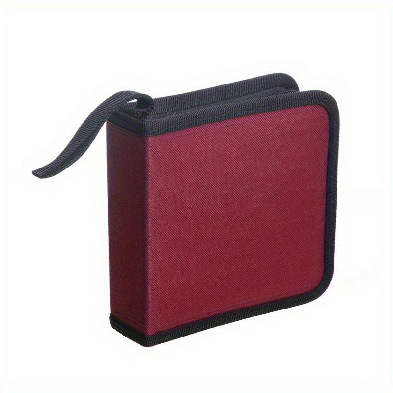 One Pack Contains 40 Tablets CD/DVD Case Holder: Portable Wallet Disc Storage Binder for Car, Home & Travel - Keep Your Discs
