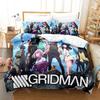 3D Печатный Набор Постельного Белья SSSS.GRIDMAN Аниме для Мальчиков Девочек Пододеяльник Наволочка Размеры Twin Queen King Full Single Double