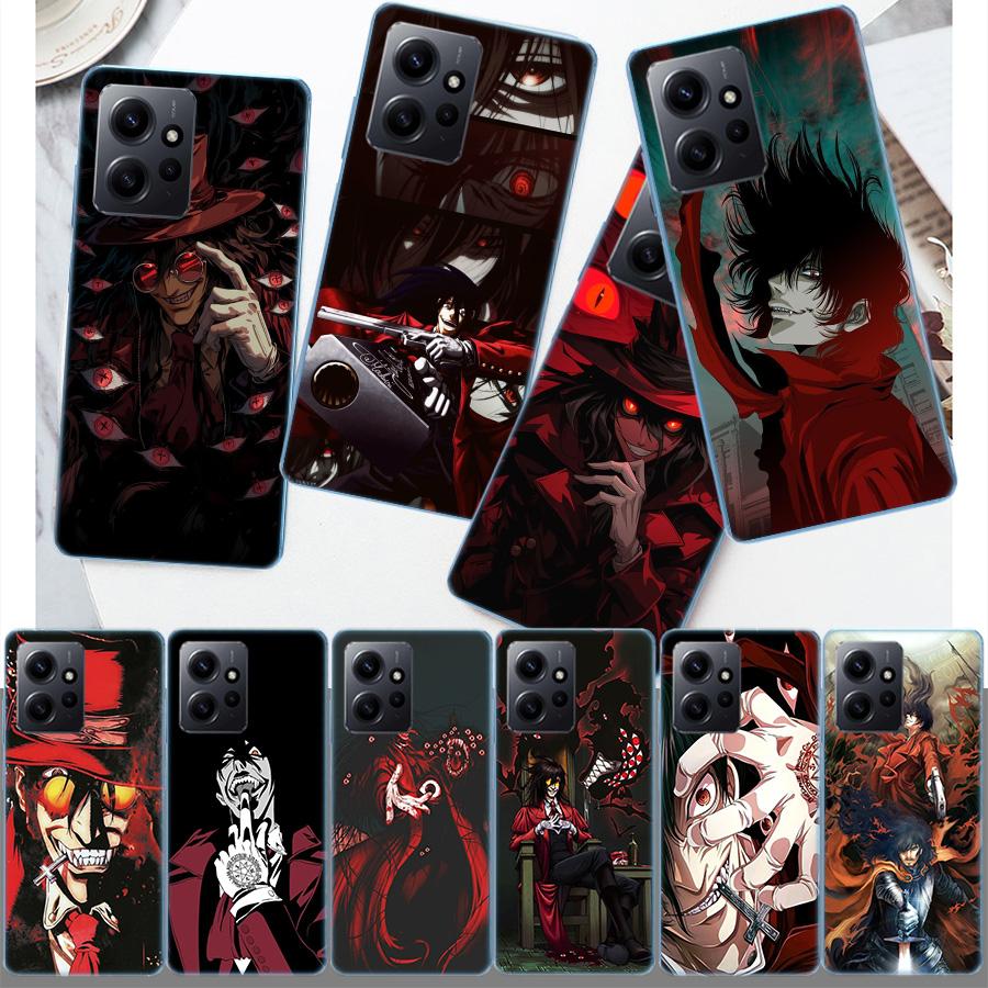 Чехол для телефона Alucard Helsing для Redmi 12 13C 12C 15C 9 10 10C Note 13 Pro Plus 14 15 Pro 9T 9C 9A Мягкий чехол из ТПУ Прозрачные чехлы для мобильных телефонов