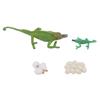 4pcs Simulation Animal Model Toy Ornament Children Cognitive Growth Cycle Toy for Home School