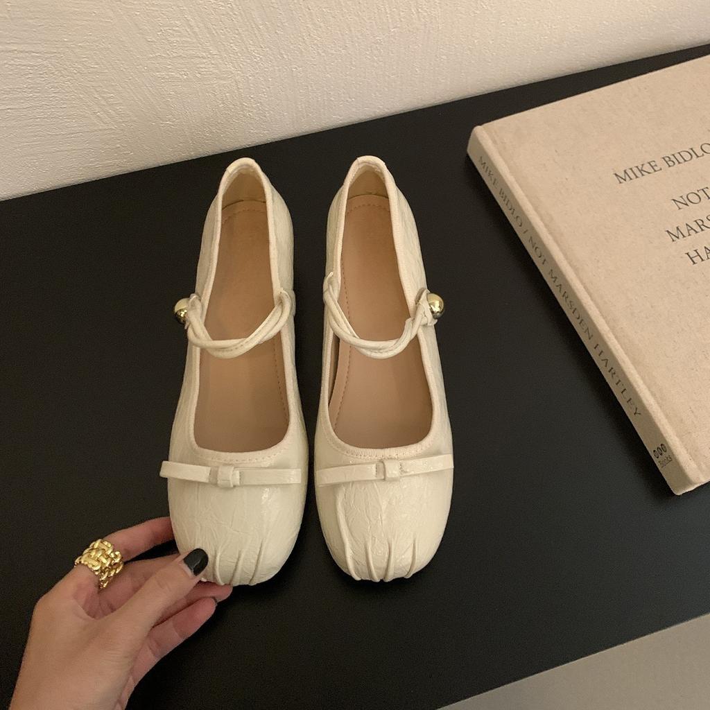 Туфли-лодочки серебристые с внутренней платформой, женские туфли с бантом для ношения с юбкой