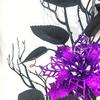Halloween Black Leaves Ornament Artificial Tree Branches Decorative Plastics Arrange Props Bouquet Desktop Table 3 Styles