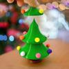 Танцующие елочные украшения, напечатанные на 3D-принтере. Движущиеся елочные украшения для рабочего стола подойдут в качестве подарка.