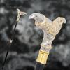 Golden White Claw Walking Stick Decorative Vampire Cospaly Vintage Party Fashionable  Performance Stage Cane 95cm