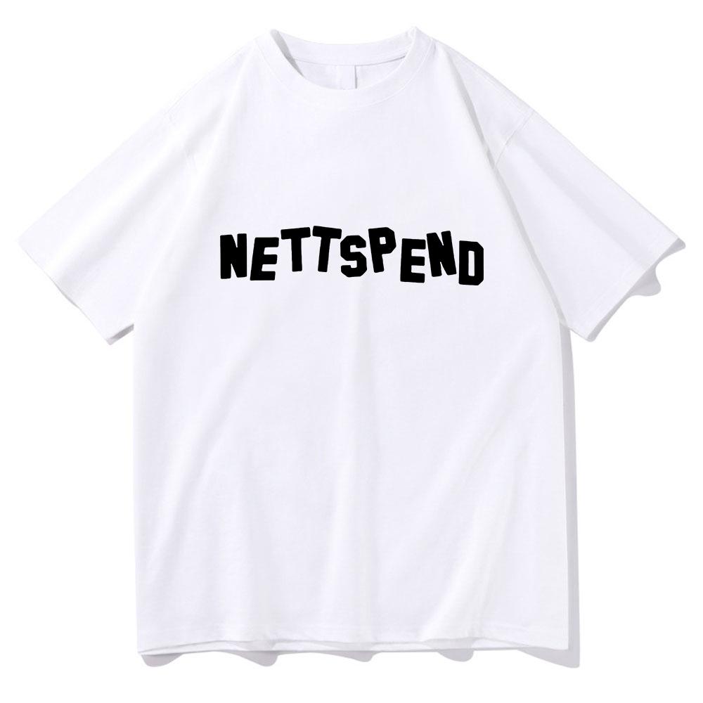 Футболка Netttspend Кризис раннего возраста 2026 Модная одежда для мужчин и женщин Хлопковая одежда Графический топ Высококачественная футболка