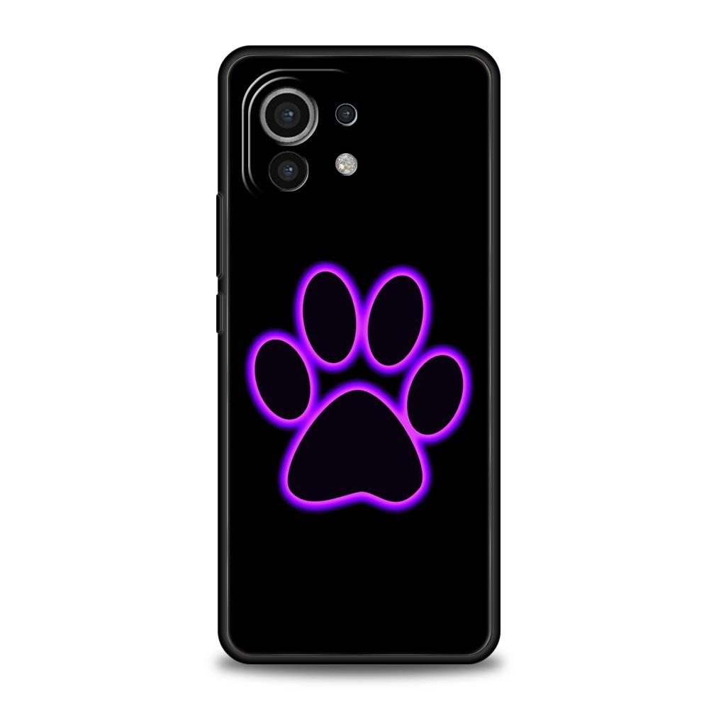 Милый чехол для телефона с лапкой кошки и собаки, сердце для Xiaomi 14 13T 12T Pro 12 13 11 Ultra Mi Note 10 Lite 10T 5G 11X Pro 11T 11i 9T, мягкая крышка