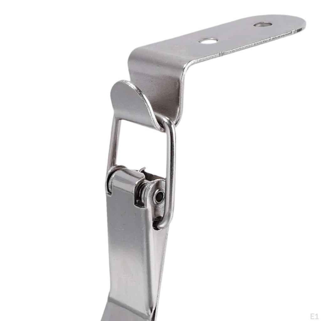 6 шт. 90-градусный крюк-запорный болт, прямоугольная дверная защелка, защелки, зажим для коробки