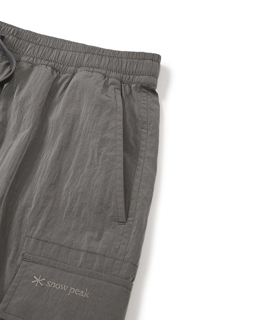 SNOWPEAK APPAREL Bright Cargo Jogger Pants (S24Fufpt70) Silver Gray
