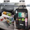 Vehicle Mounted Multifunctional Car Seat Back Sorage Bag For Jeep TRAILHAWK COMMANDER LIBERTY Wrangler Lanyard Car Accessories