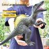 Soft Plastic Giant Dinosaur Model - Cotton-Filled Tyrannosaurus Rex/Triceratops Gift