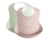 BabyBjorn нагрудник-нагрудник 2р, пудрово-зеленый + розовый, 2 комплекта