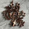 Encouragement Gift, Relieve Anxiety Comfort for Clutching, Clinging and Praying, Wooden Cross Fidget, Pocket Olive Wood Crosses