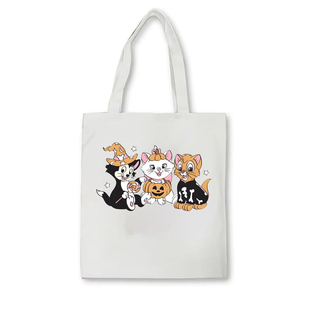 Сумка-тоут Cataholic Кошачья мама, которая любит магию, сумка через плечо Кошки на Хэллоуин Сумка-тоут Magic Cat Сумка-тоут женская модная сумка-тоут