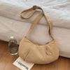 Korean Style Zipper Dumpling Bag Lightweight Sports Messenger bag Nylon Shoulder Bag  Male/Female