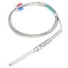 5x70mm KType Thermocouple Temperature Sensor Stainless Steel Probe M8 Thread