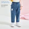 Джинсы для девочек JELLYBABY прямого кроя