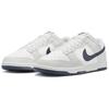 Nike Dunk Low White Midnight Navy Мужские кроссовки Summit-White Platinum-Tint DV0831-111