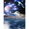 5D Diy Алмазная картина Океан Луна Алмазная вышивка Крестом Домашний декор Подарки ручной работыjavascript: