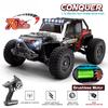New 1:16 Brushless RC Car with LED Light 2.4G RC 4x4 Off-road Drift Car Children Monster Truck Toy Kids RC Racing Car
