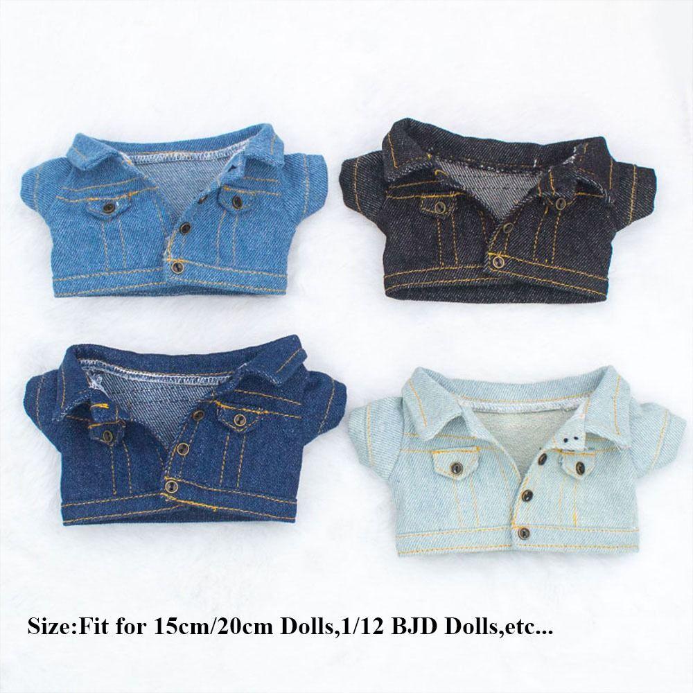 Casual Wears Jeans 15cm/20cm Doll Jeans Jeans Clothes 15cm/20cm Doll Clothes Fashion Cotton Jacket