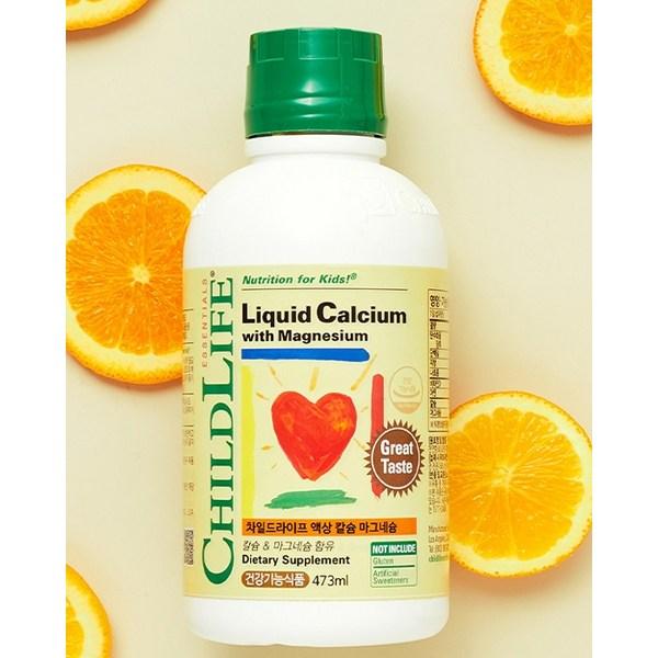 Childlife Liquid Calcium Magnesium, 1 Unit, 473ml, Korean Essential Health Food