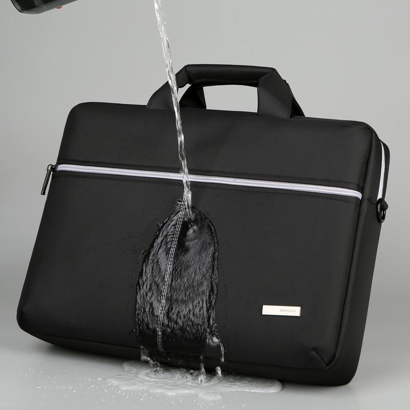 BRINCH Laptop Bag 14/15 Inch Business Water-Resistant Large Capacity Handheld Computer Bag Compatible with Huawei And Lenovo Laptops