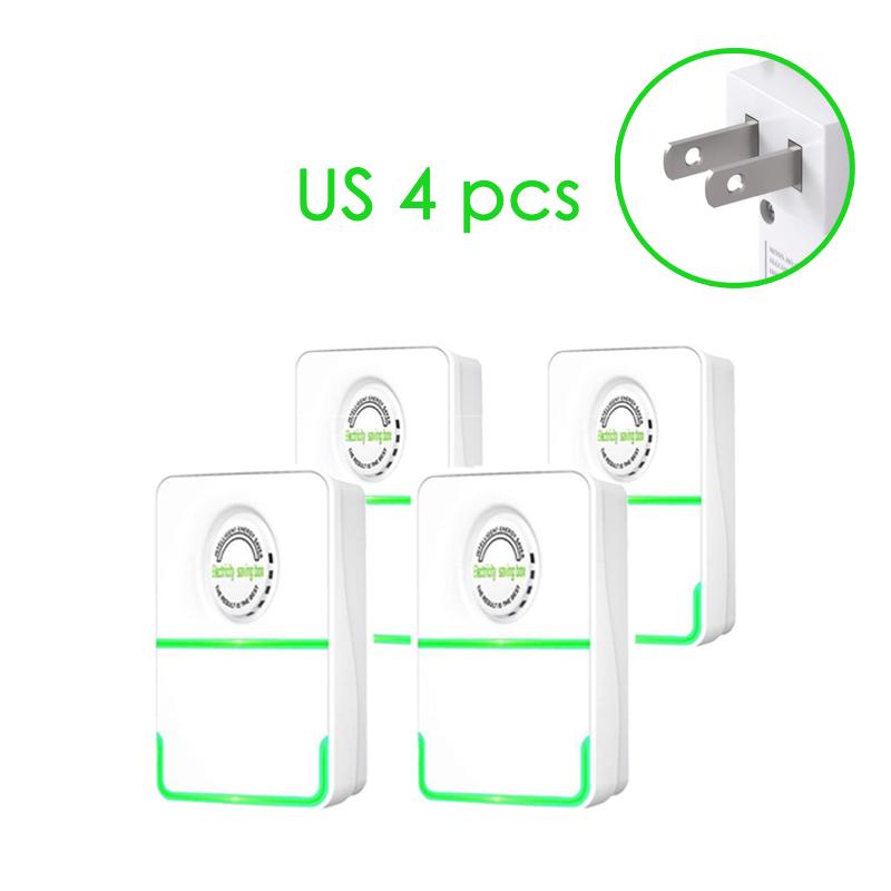 6PCS Power Saver Smart Energy Saving Box Household Voltage Stabilizer Power Factor Saver Electric Reducer Electricity Saver