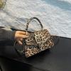 Зарубежная мода универсальная леопардовая популярная сумка-мессенджер женский тренд персонализированная уличная съемка осень и зима новая сумочка