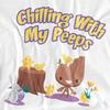 Guardians Of The Galaxy Unisex Adult Chilling With My Peeps Groot T-Shirt