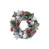 Christmas Wreath Front Door Christmas Door Wreath Decoration Branches Balls 15 7