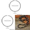 Vintage Moon Pendant Necklace With Geometric Design For Men And Women