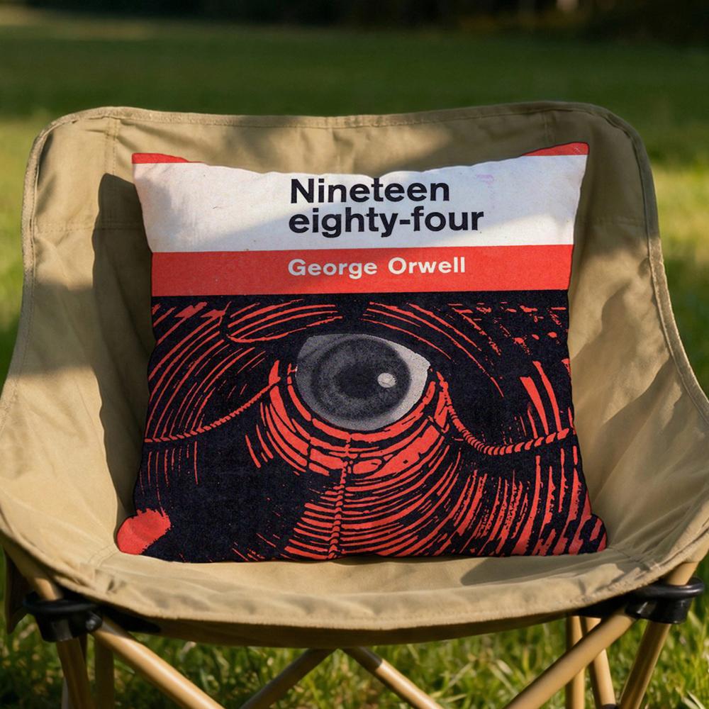 NNineteen EFightyFour Cushion Cover Soft Reversible Durable Pillow Cover MultiScene Use for Home Car Daily Comfort