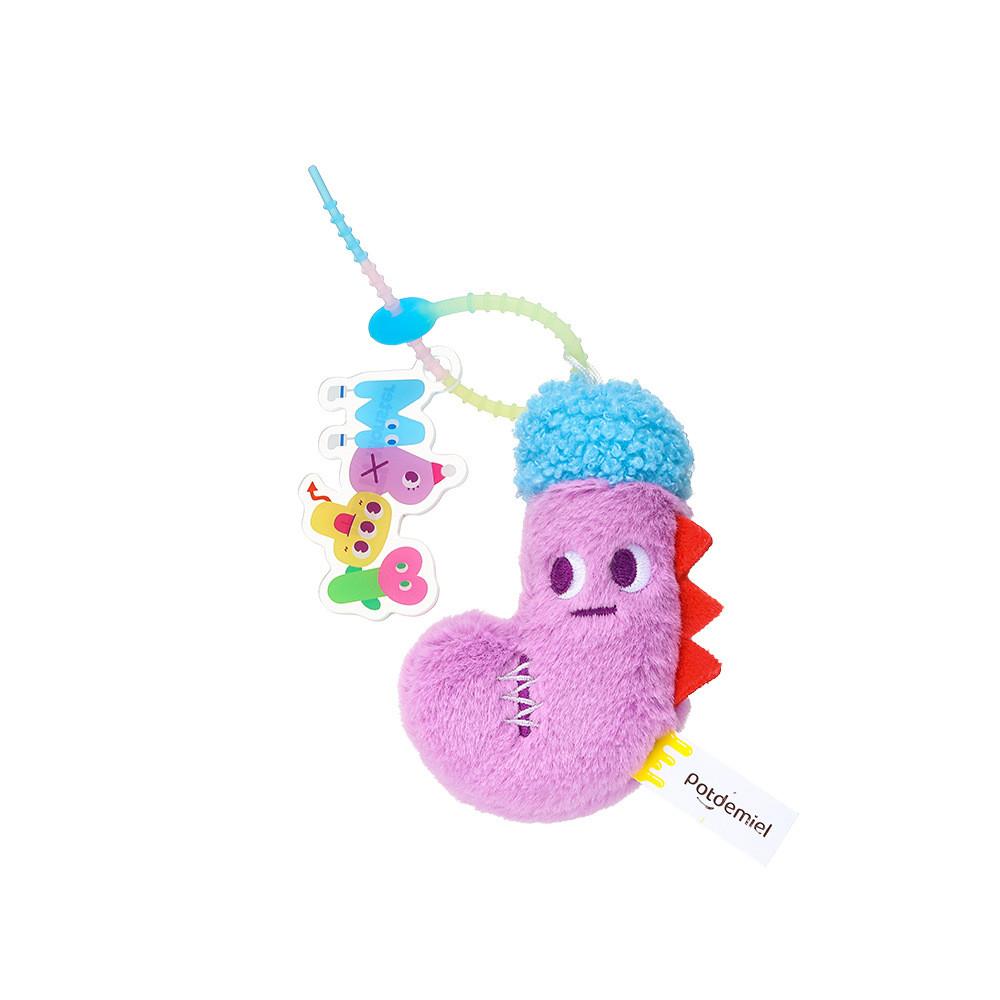 Honey Jar Monster Alphabet Plush Keychain Cute Cartoon Soft Toy Gift Adorable