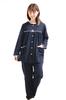 Slightly Thin Jersey Long Open Suitable for Spring and Room 12035 [K's Eye] Women's Pajamas, 100% Skin-friendly Cotton, Knit, Sleeves, Front, Summer,