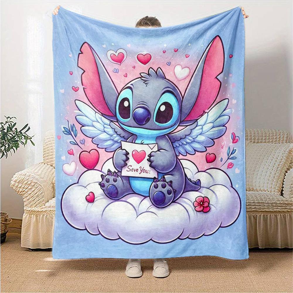 Love Friendship Flannel Blanket Super Soft Warm Cozy Blanket For Sofa Bed Office Travel Allseason Home Decor Gift