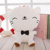 Big Cat Face Plush Toy Soft Stuffed Animal Doll Bedroom Decoration Kids Gift