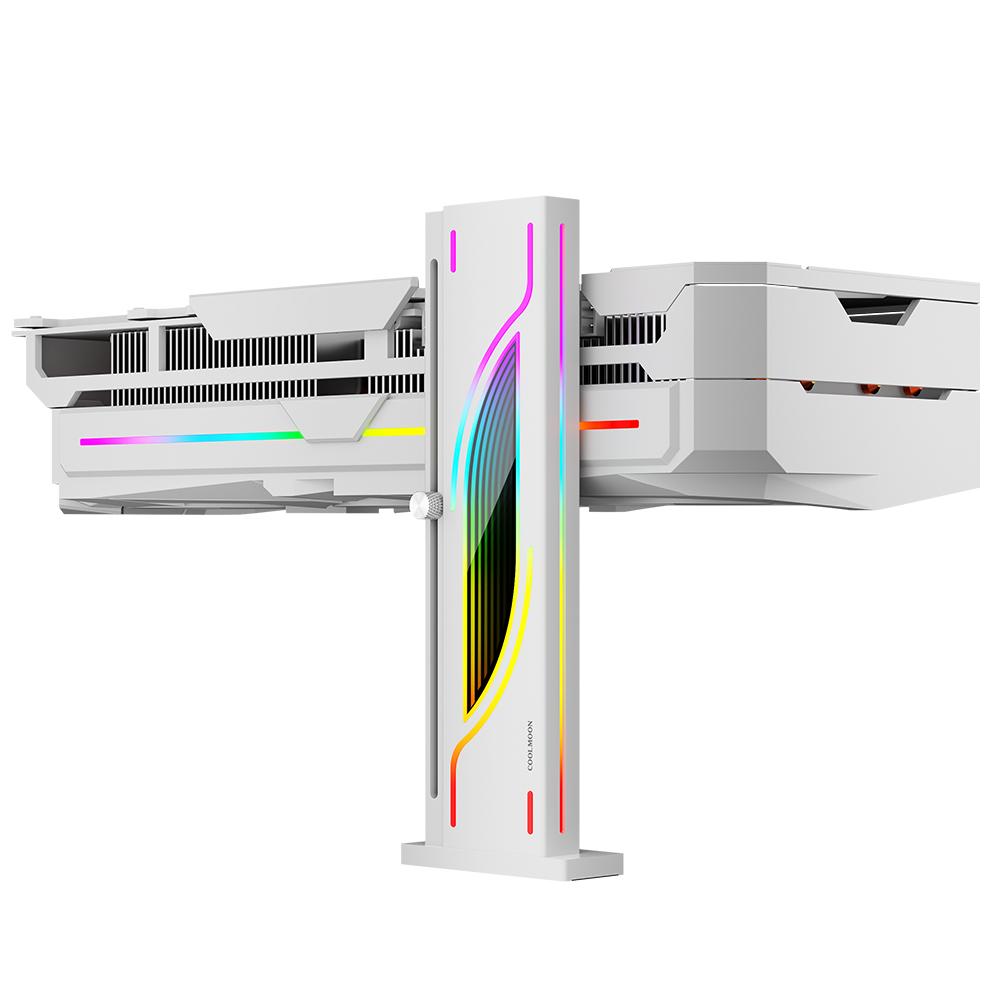 Поддержка графической карты 5V ARGB GPU Brace Регулируемая высота Вертикальная поддержка GPU